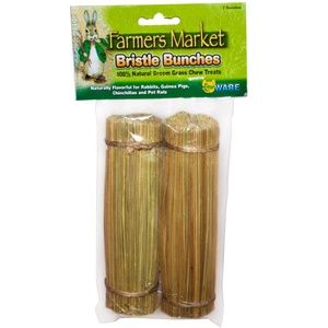 Ware Farmers Market Natural Chew Bristle Bunch Chews Brush Teeth Small Animals